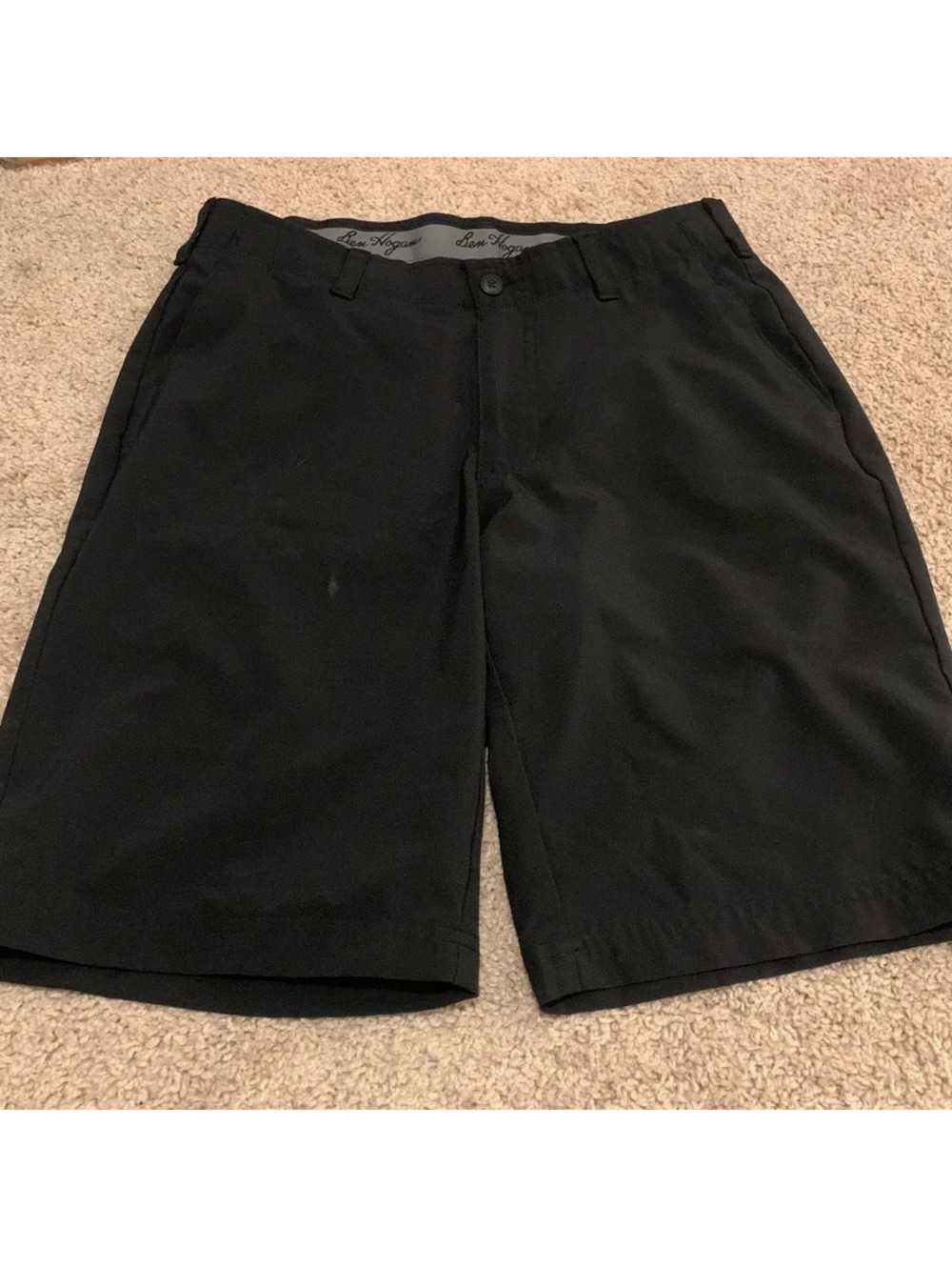 Men’s Ben Hogan Black Shorts Size 30